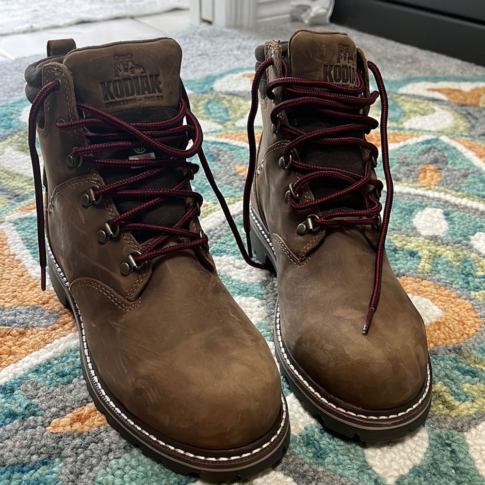 WOMEN'S KODIAK BRALORNE 6" WATERPROOF COMPOSITE TOE SAFETY WORK BOOT
